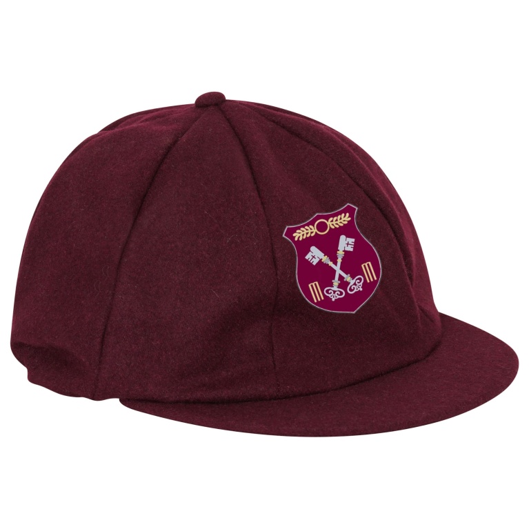 Baggy Cricket Cap - Maroon