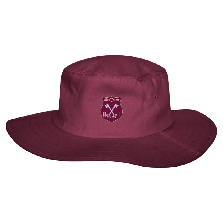 Floppy Hat - Maroon